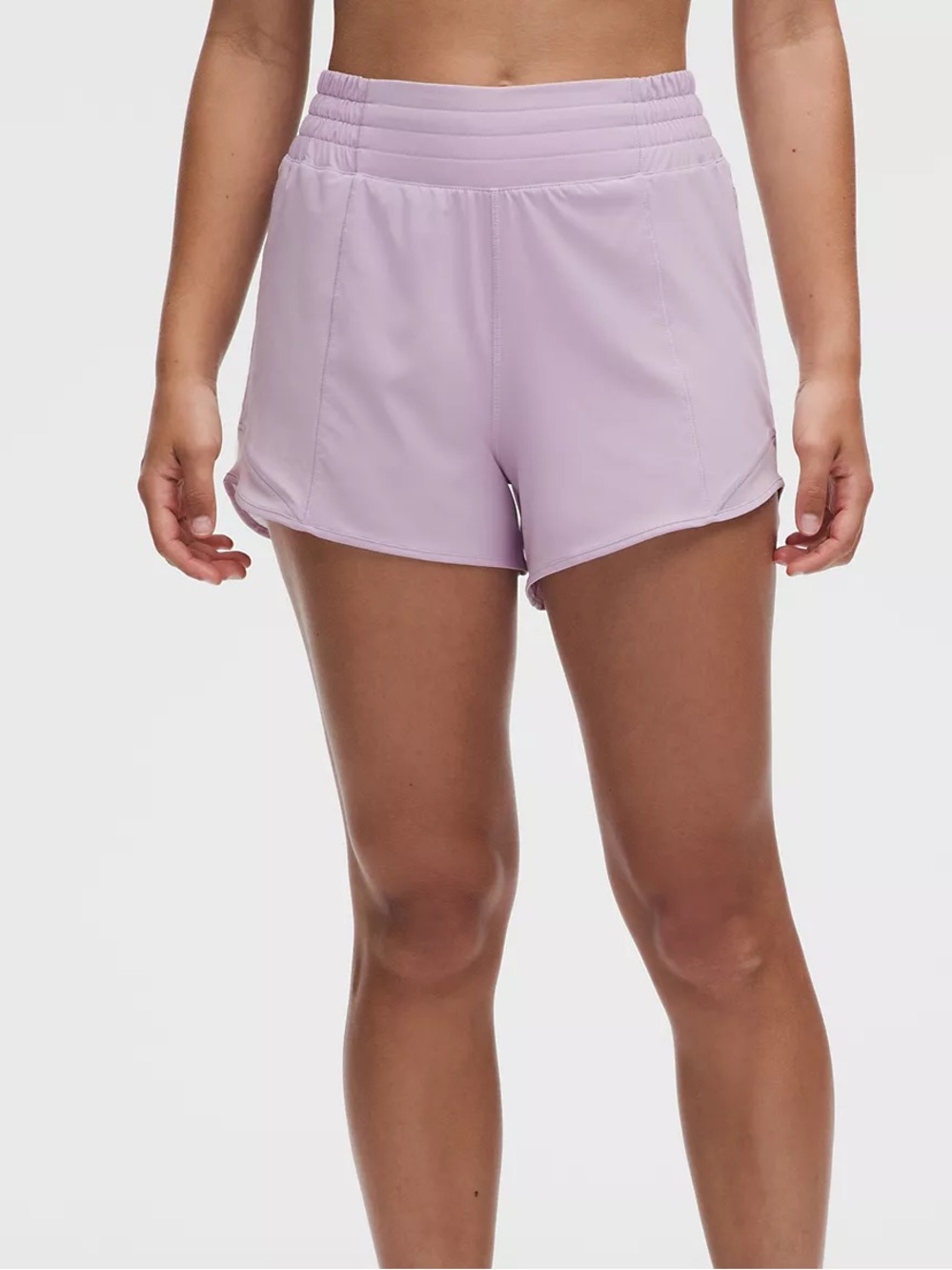 lululemon Size 2 & 4 Hotty Hot HR 4” Lined Run Shorts in Purple